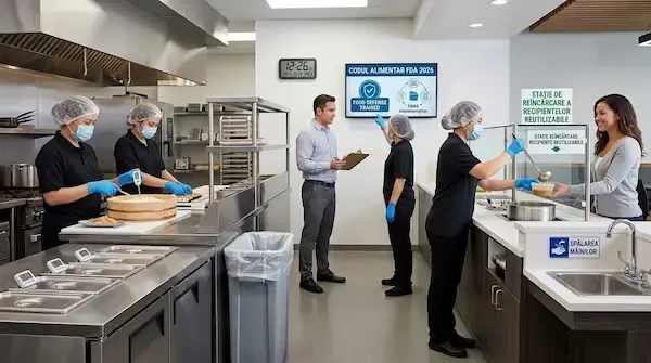 Noul Cod Alimentar FDA 2026: Ghidul de referință global pentru siguranța alimentară aduce reguli stricte pentru prevenție, igienă și tehnologii noi