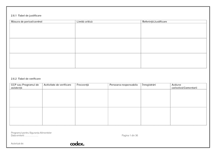 template haccp Page 13