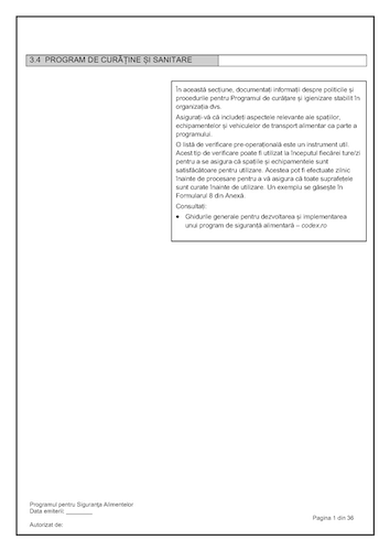 template haccp Page 17