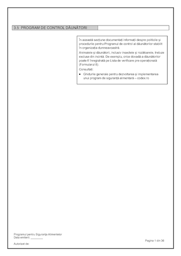 template haccp Page 18