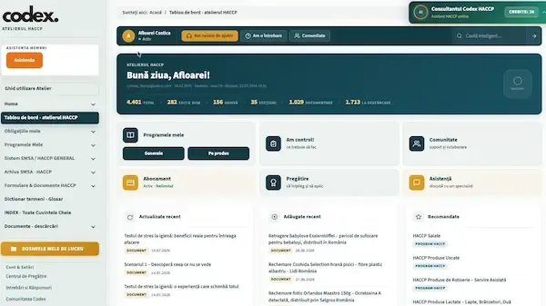 cum atelierul codex